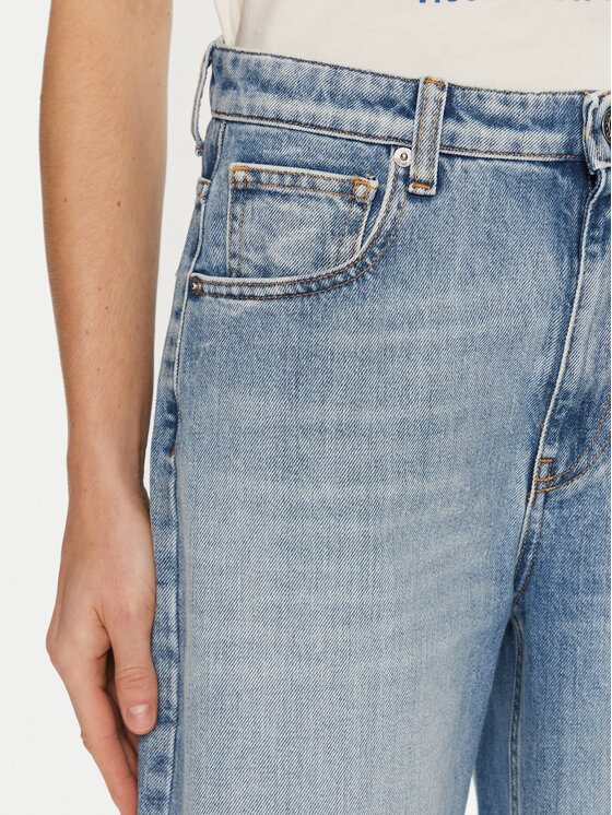 ViCOLO ViCOLO Džínsy DS0107 Modrá Loose Fit