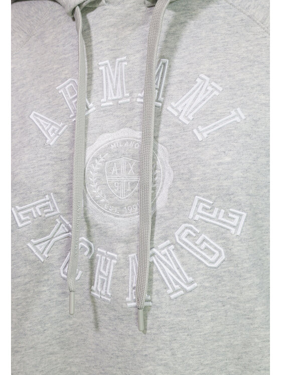Armani Exchange Armani Exchange Felpa XW002657 AF25527 Grigio Casual Fit