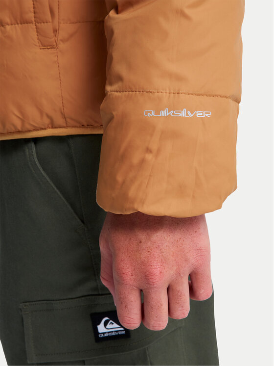 Quiksilver Quiksilver Žieminė striukė Scaly Reversible EQBJK03347 Oranžinė Regular Fit