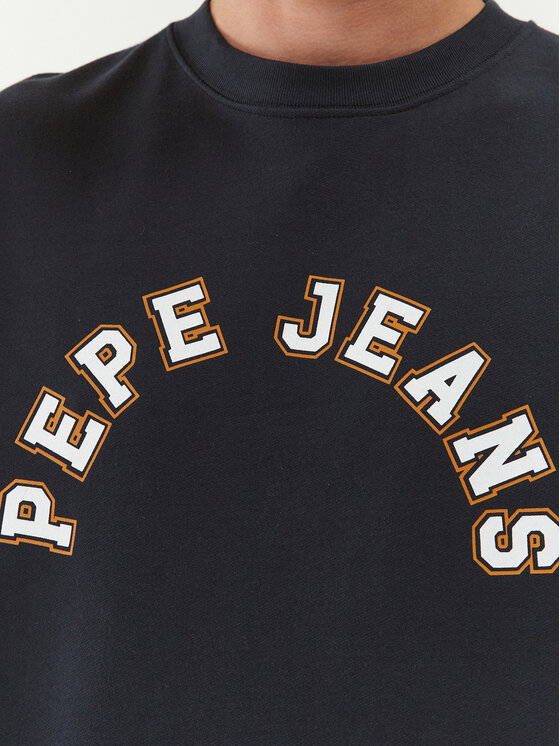 Pepe Jeans Pepe Jeans Bluza Westend Sweat PM582524 Granatowy Regular Fit