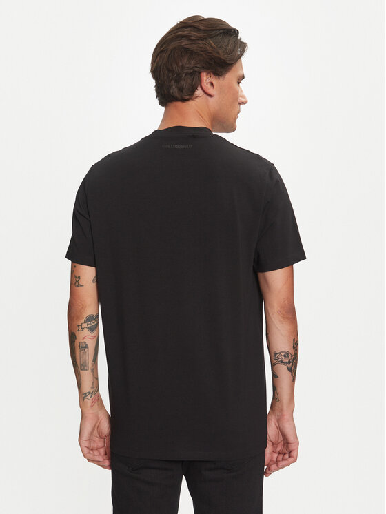 KARL LAGERFELD KARL LAGERFELD T-shirt 755053 544221 Nero Regular Fit