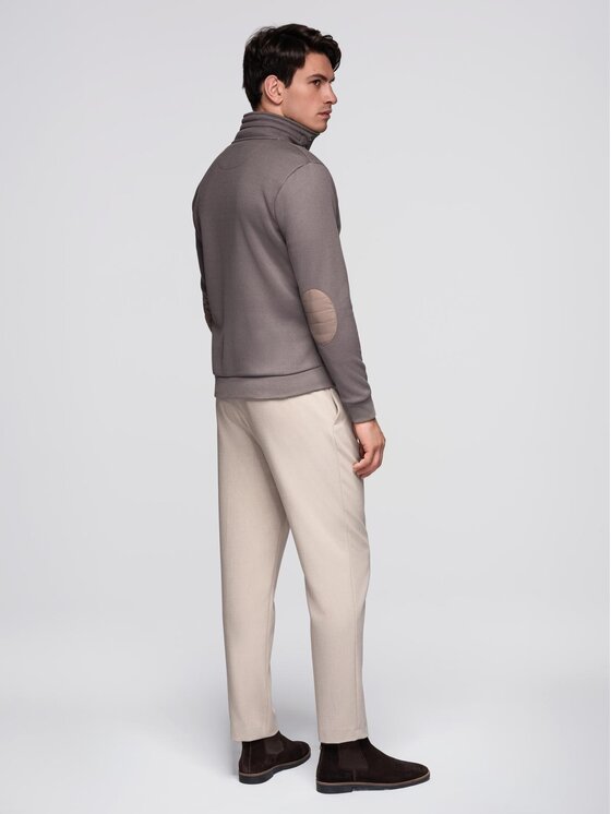 Ombre Ombre Kurtka przejściowa C645 Szary Regular Fit
