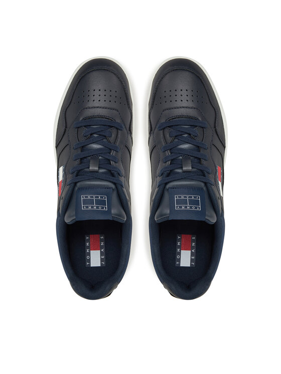 Tommy Jeans Tommy Jeans Tenisice (New) Tjm Cupsole Leather Ess EM0EM01443 Tamnoplava