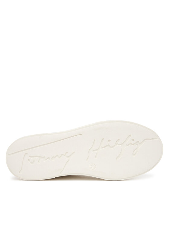 Tommy Hilfiger Tommy Hilfiger Сникърси Low Cut Sneaker T3A9-33983-1355 D Бял