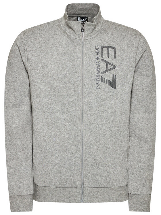 EA7 Emporio Armani EA7 Emporio Armani Mikina 3KPM61 PJ05Z 3905 Šedá Regular Fit