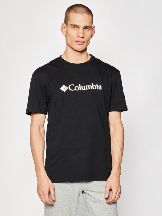 Columbia Majica CSC Basic Logo EM2180 Črna Regular Fit