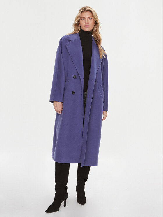 Imperial Imperial Demisezoninis paltas KH36GID Mėlyna Oversize
