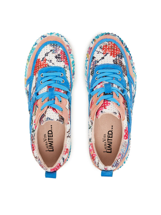 Laura Vita Laura Vita Sneakersy Soleno 06 Niebieski
