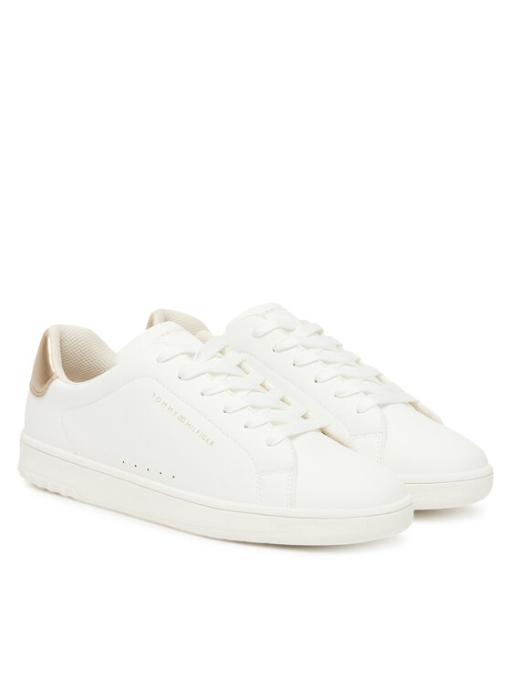 Tommy Hilfiger Tommy Hilfiger Sneakersy Low Cut Lace Up Sneaker T3A9-33976-1355 D Biały