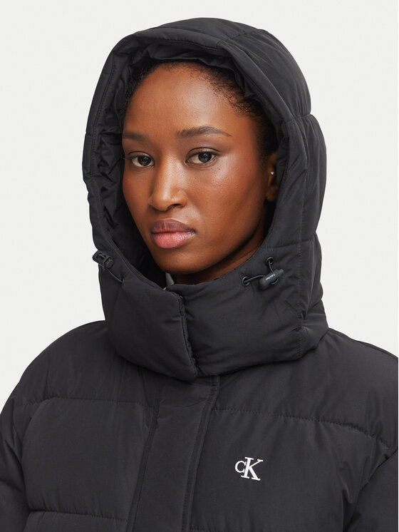 Calvin Klein Jeans Calvin Klein Jeans Зимно яке Matte LV047H504G Черен Relaxed Fit
