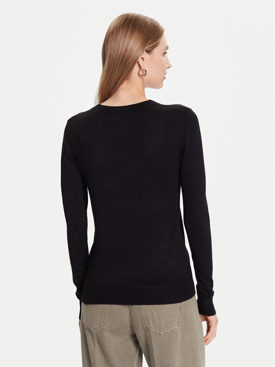 Guess Guess Пуловер W5BR40 Z2NQ2 Черен Regular Fit