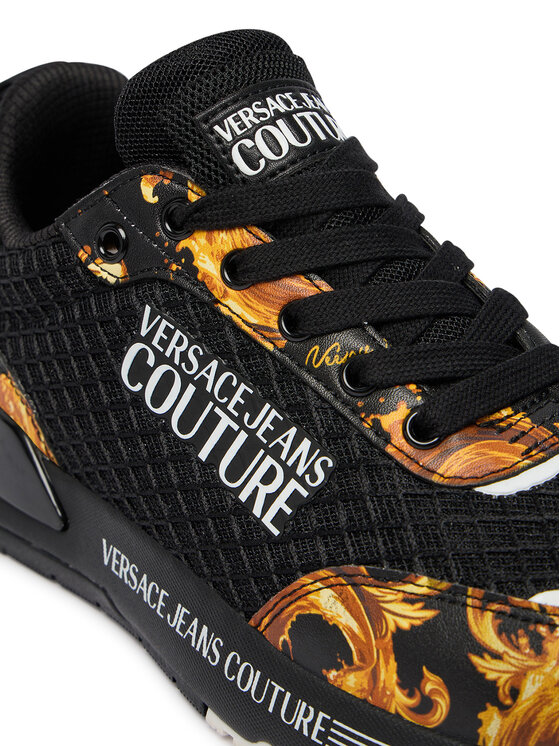 Versace Jeans Couture Versace Jeans Couture Sportcipők 80VA3SA3 ZSD98 Fekete