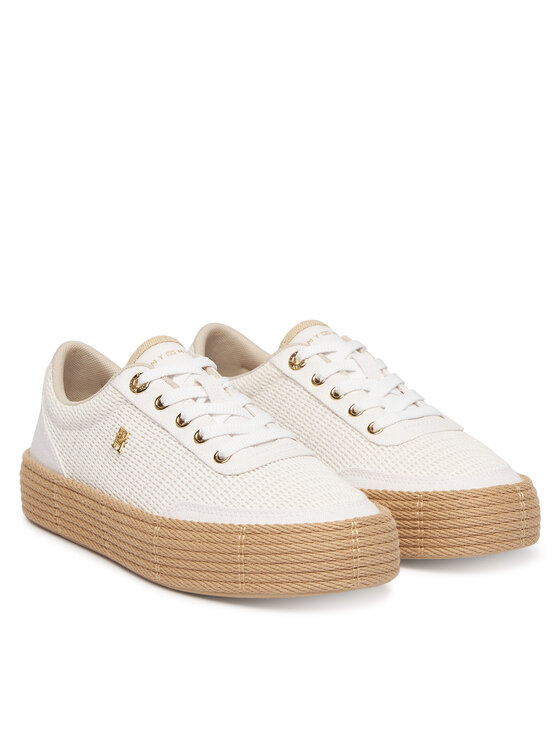 Tommy Hilfiger Tommy Hilfiger Espadrilles FW0FW09173 Fehér