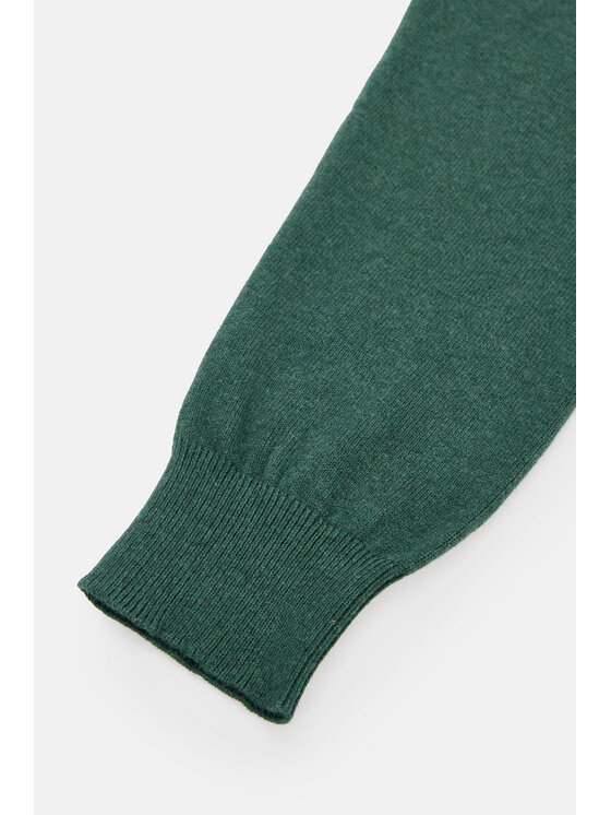 Lancerto Lancerto Sweter Anthony SW073223000050 Zielony Regular Fit