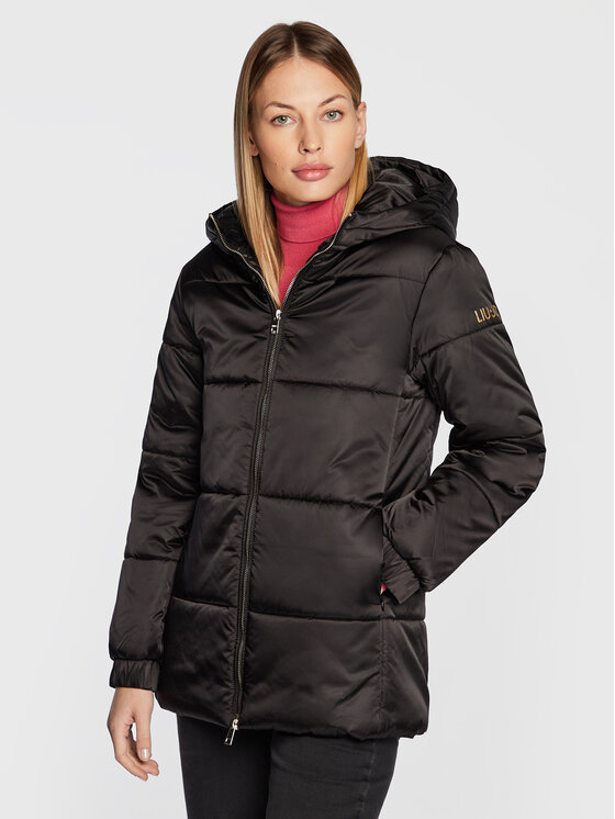 Liu Jo Liu Jo Μπουφάν μεταβατικό WF2092 T3176 Μαύρο Regular Fit