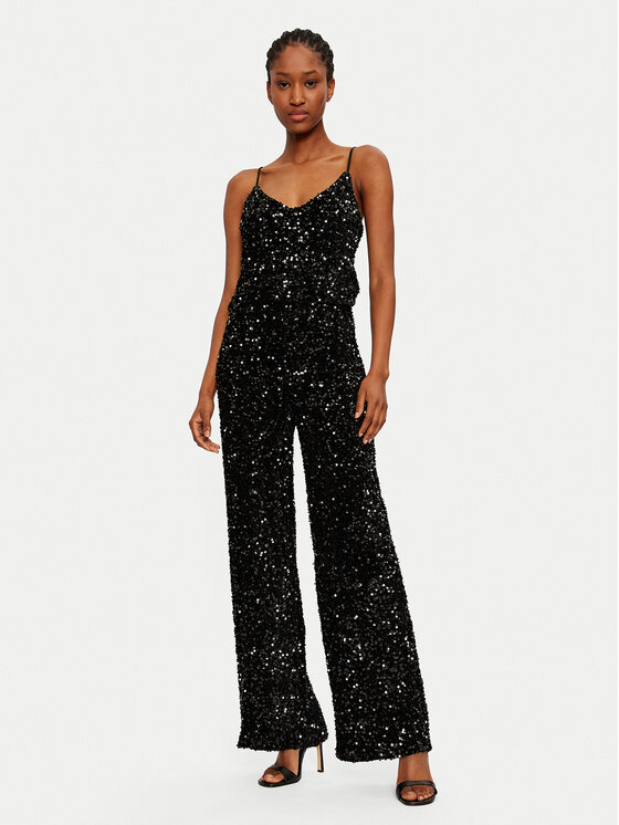 Vila Vila Kombinezonas Faith 14100900 Juoda Regular Fit