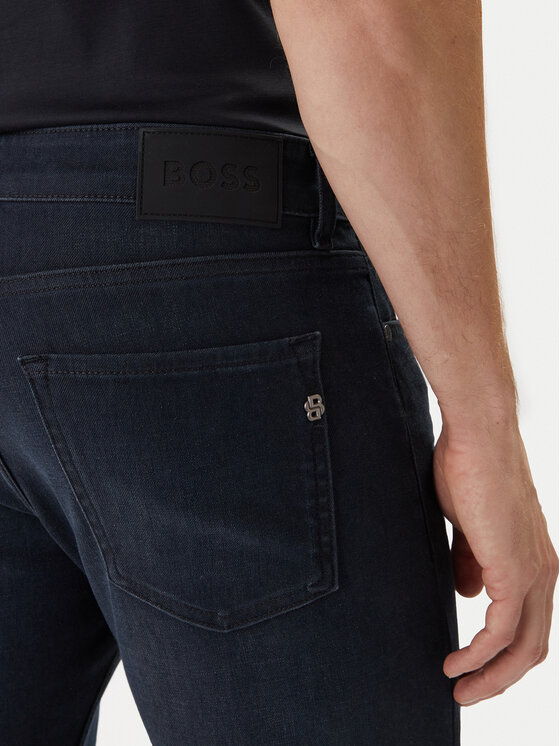 BOSS BOSS Jeansy P-Delaware 50555207 Granatowy Regular Fit