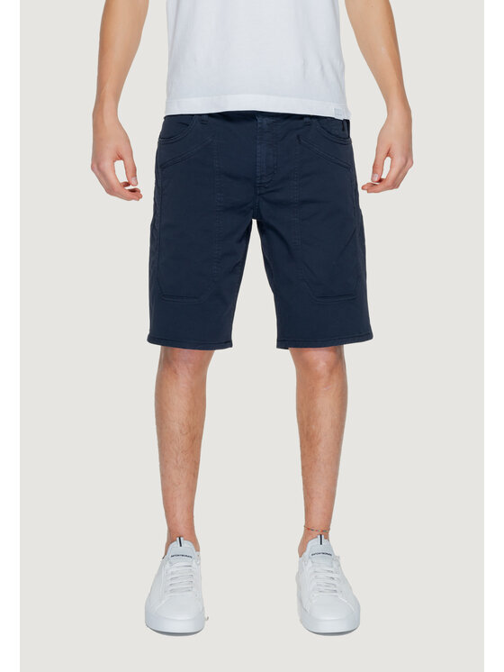 Jeckerson Shorts da mare JAYDE001 Blu Bermuda Fit