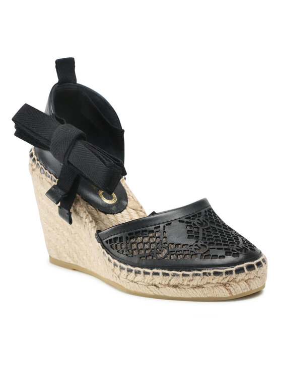 PINKO PINKO Εσπαντρίγιες Patty Sandalo PE 22 BLKS1 1H211A Y86A Μαύρο