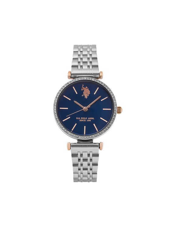 U.S. Polo Assn. Orologio Eleonor USP8166BL Argento Modivo