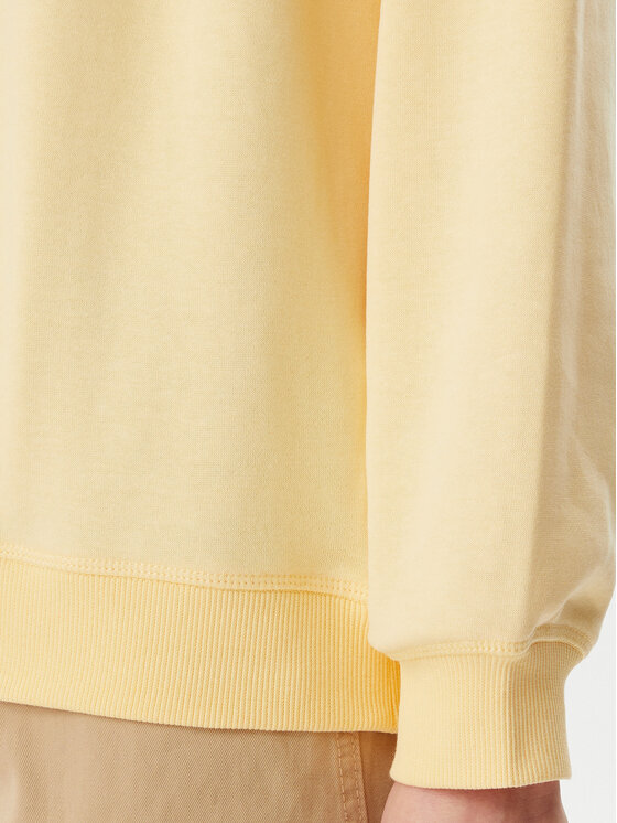 Roxy Roxy Світшот ERJFT04963 Жовтий Regular Fit
