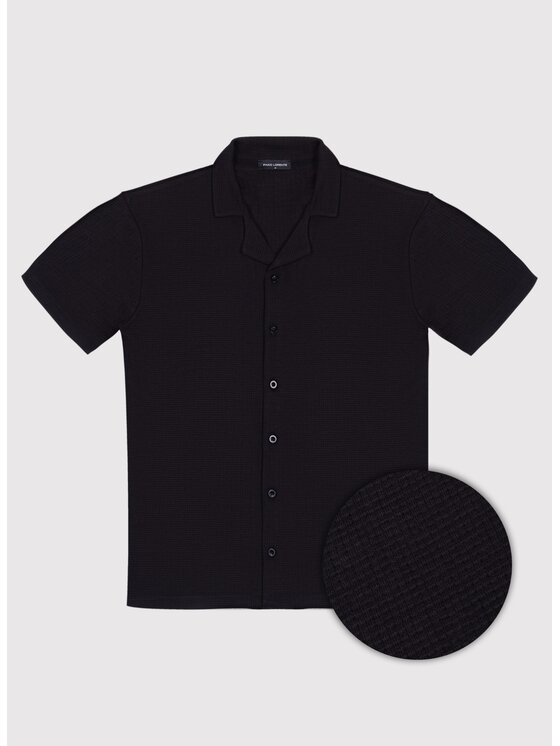 Pako Lorente Pako Lorente Koszula P26SF-1K-013 Czarny Classic Fit