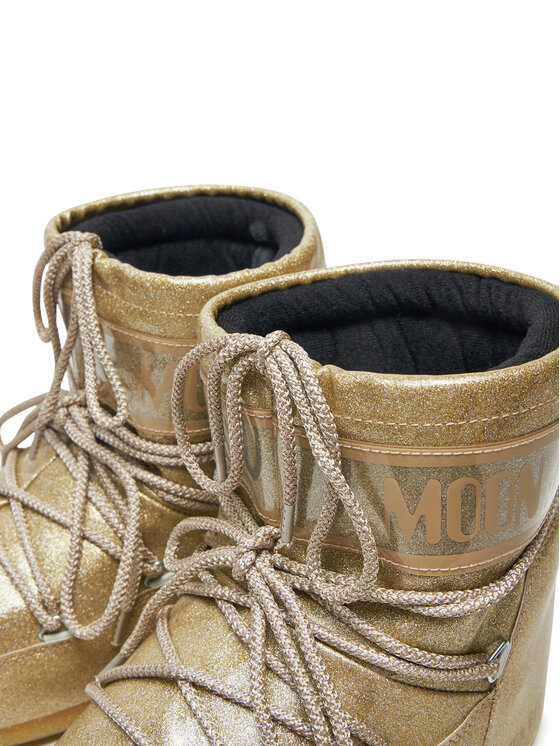 Moon Boot Moon Boot Čizme za snijeg Icon Low Glitter 80D1409440 Zlatna