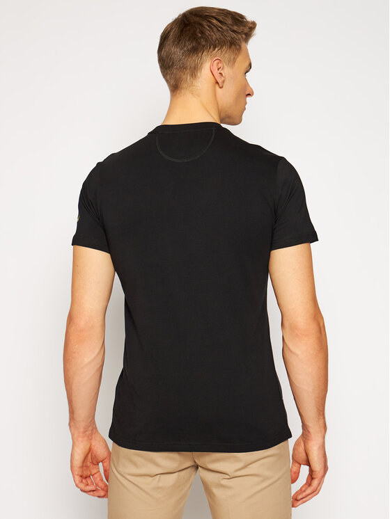 La Martina La Martina T-Shirt RMR301 JS206 Schwarz Regular Fit