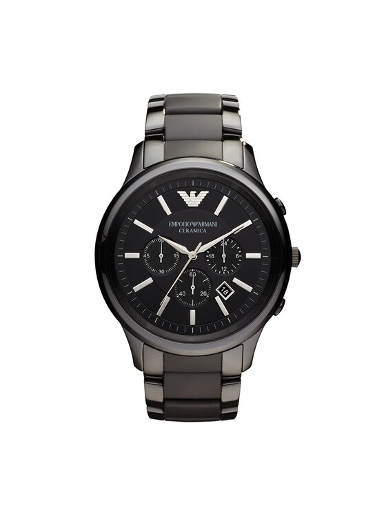 Emporio Armani Laikrodis Renato AR1451 Juoda • Modivo.lt