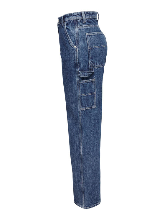 ONLY ONLY Дънки 15271792 Син Straight Fit