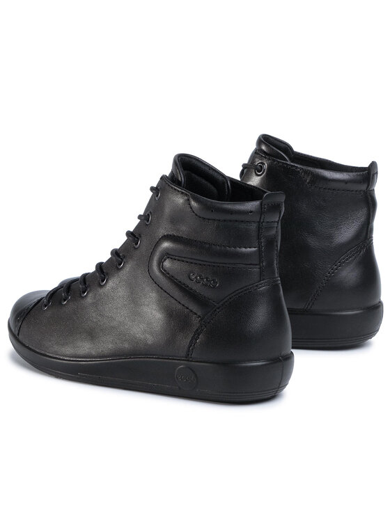 ECCO ECCO Polokozačky Soft 2.0 20652356723 Černá