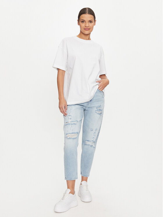 Tommy Jeans Tommy Jeans Traperice DW0DW19612 Plava Regular Fit