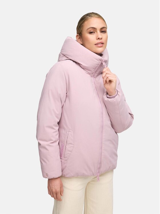 Navahoo Navahoo Kurtka zimowa Blütenlicht Fioletowy Regular Fit