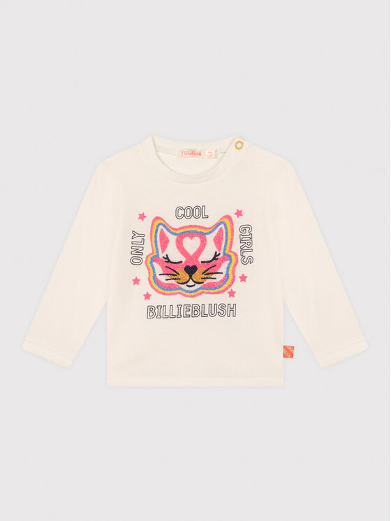 Billieblush Billieblush Μπλουζάκι U05383 M Λευκό Regular Fit