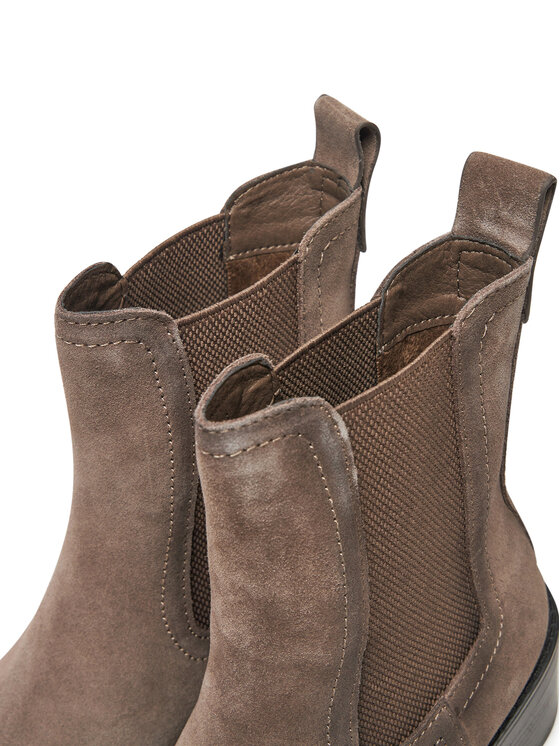 Tamaris Tamaris Kotníková obuv s elastickým prvkem 1-25309-43 Béžová