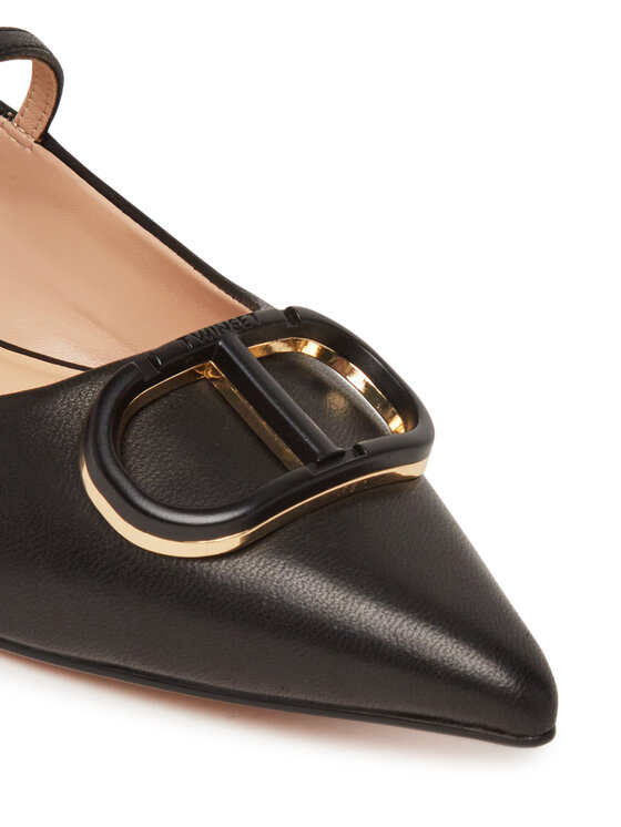 TWINSET TWINSET Ballerinas 251TCP064 Schwarz