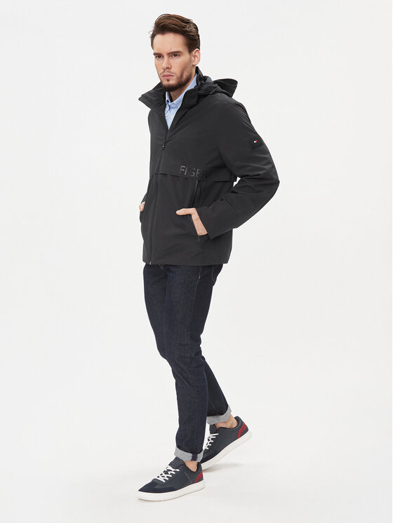 Tommy Hilfiger Übergangsjacke MW0MW31656 Dunkelblau Regular Fit 