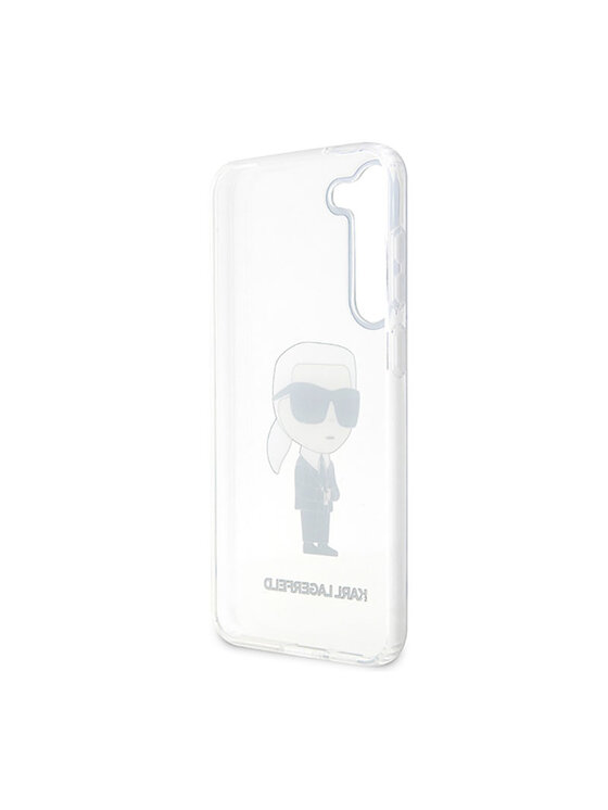 KARL LAGERFELD KARL LAGERFELD Etui na telefon Ikonik Karl Przezroczysty