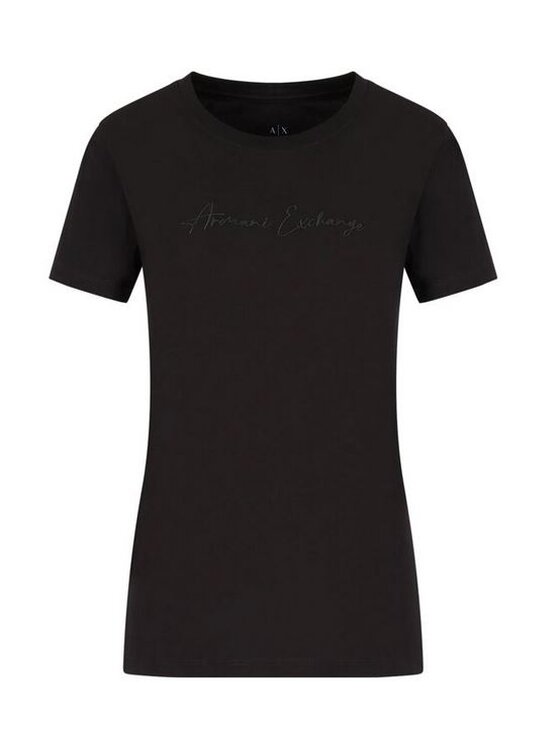Armani Exchange Armani Exchange Tričko 3RYTEX YJG3Z 1200 Čierna Regular Fit