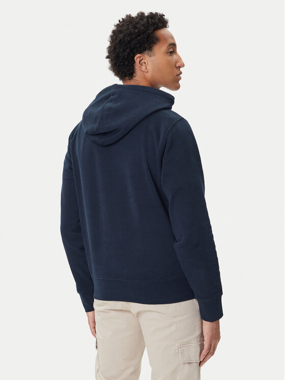 Mustang Mustang Sweatshirt Bronson 1016966 Dunkelblau Regular Fit