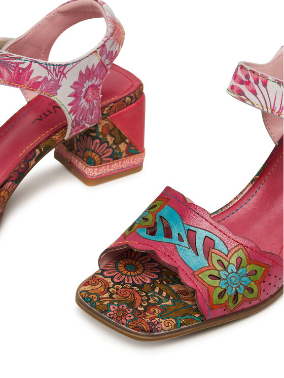 Laura Vita Laura Vita Босоніжки Jacqueso 20 Рожевий