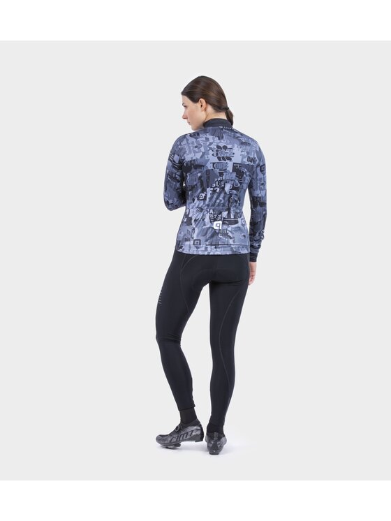 Alé Cycling Alé Cycling Bluza Solid Break Czarny Fitted Fit