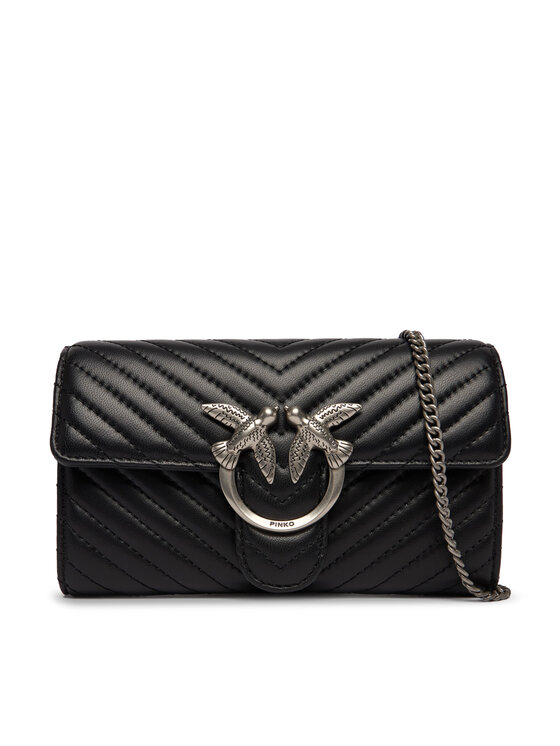 PINKO Pinko Rankinė Love One Wallet C PE 23 PLTT 100062 A0GK Juoda