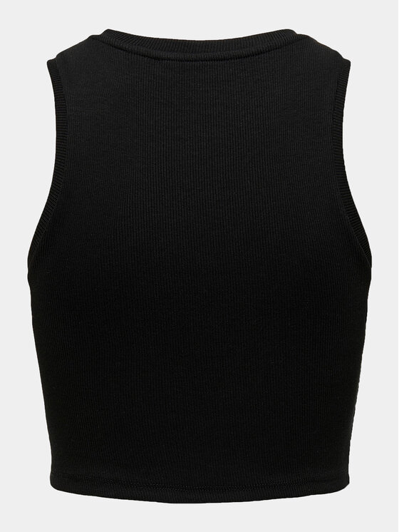 ONLY ONLY Top Vilma 15282771 Czarny Slim Fit