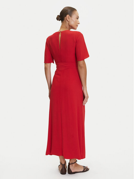 TATUUM Tatuum Sukienka koktajlowa Matsea T2508.194 Czerwony Regular Fit
