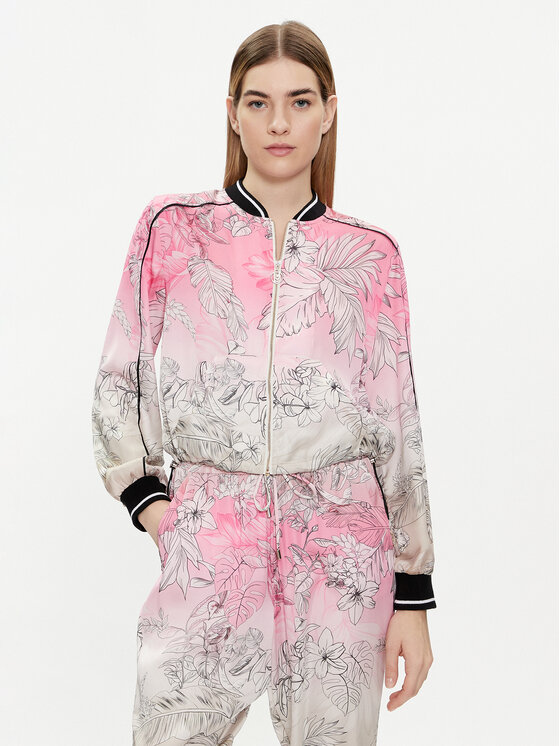 Liu Jo Sport Mikina TA4236 T3247 Ružová Relaxed Fit