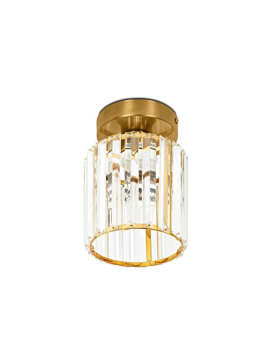 Lampa MIAhome, sufitowa plafon REY złota