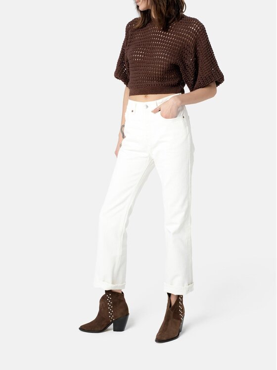 L37 L37 Polokozačky ELECTRIC FEEL Hnědá