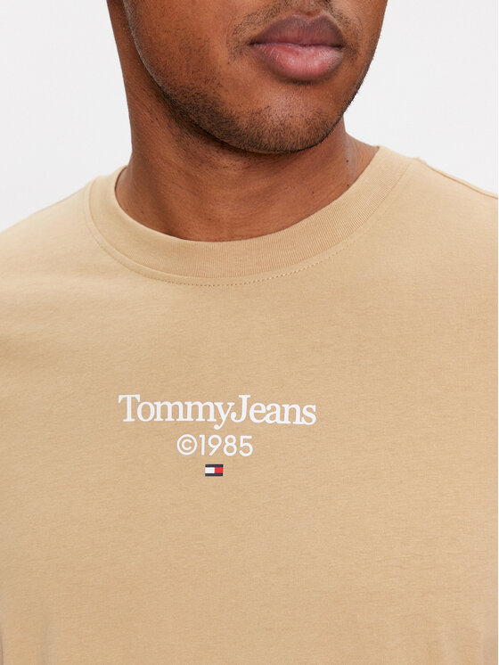 Tommy Jeans Tommy Jeans T-krekls 85 Entry DM0DM18569 Bēšs Regular Fit