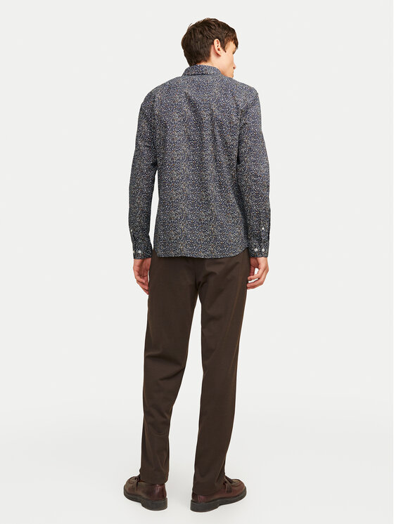 Jack&Jones Jack&Jones Srajca Blackpool 12260625 Mornarsko modra Slim Fit